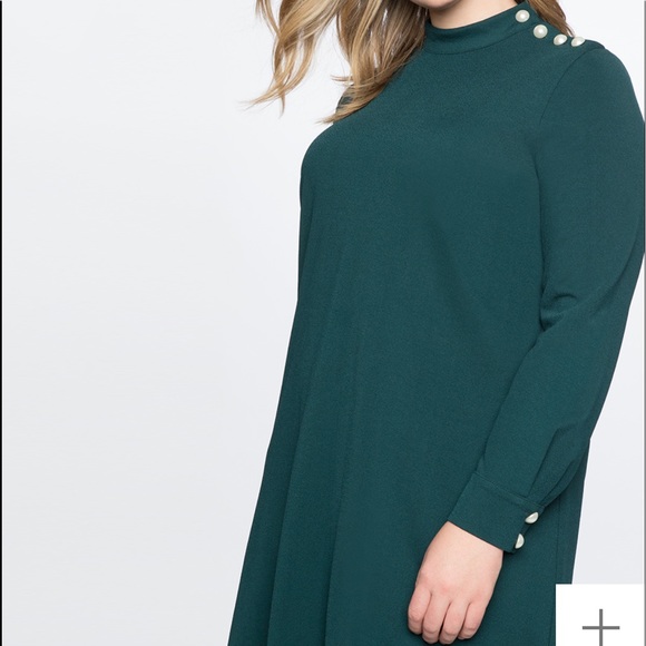 Eloquii Pearl Detail Easy Dress - Picture 2 of 8